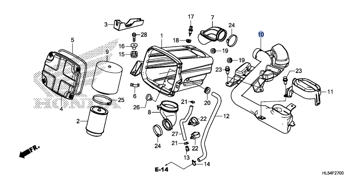 Honda OEM part 17259-HL5-A00