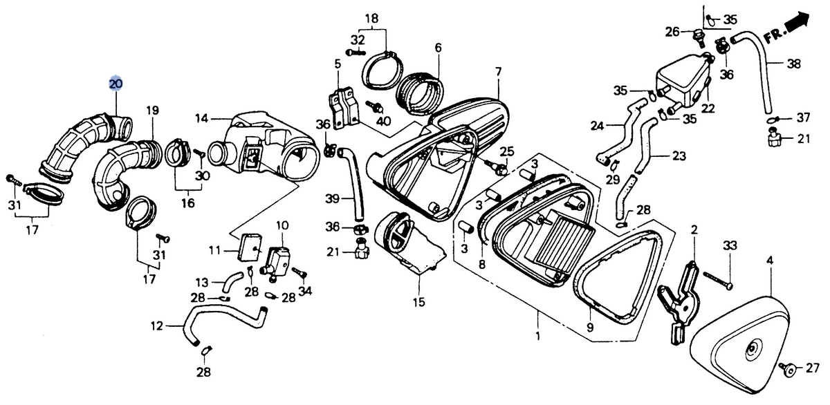 Honda OEM part 17259-MR1-300
