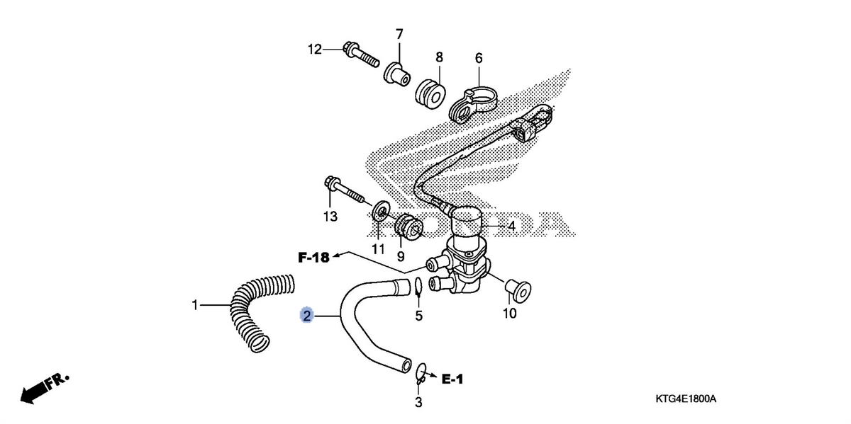 Honda OEM part 17267-KTF-640