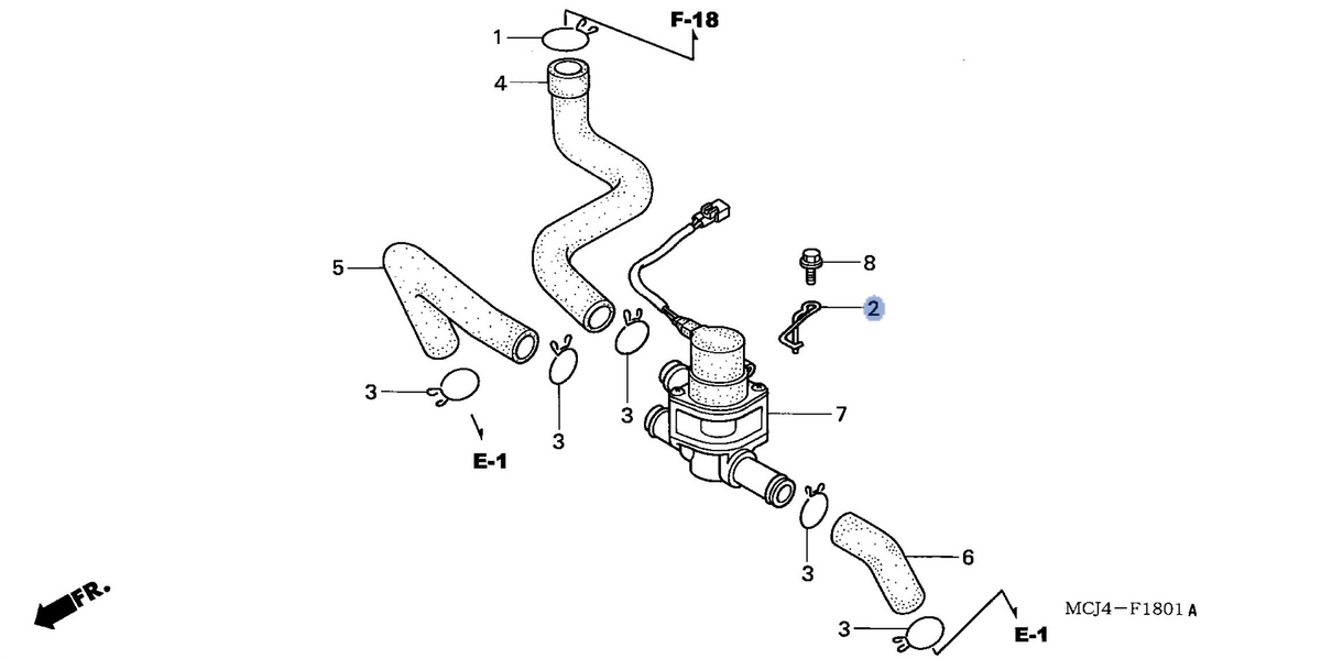 Honda OEM part 17269-MCJ-750