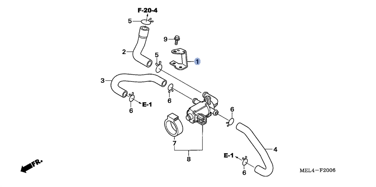 Honda OEM part 17269-MEL-D20