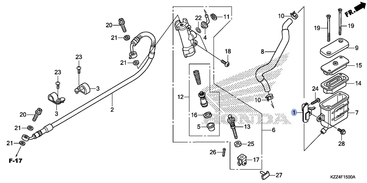 Honda OEM part 17270-KZZ-900
