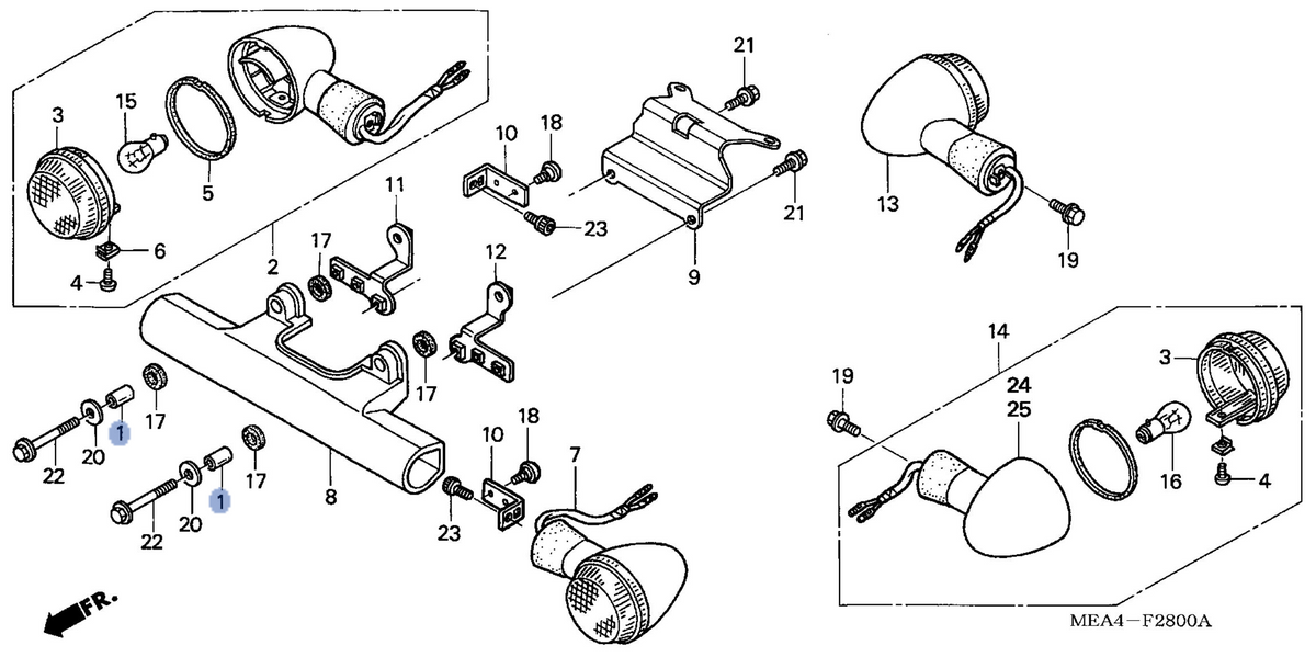 Honda OEM part 17272-ZC3-300