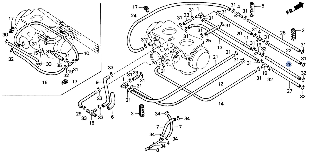 Honda OEM part 17289-MN5-000