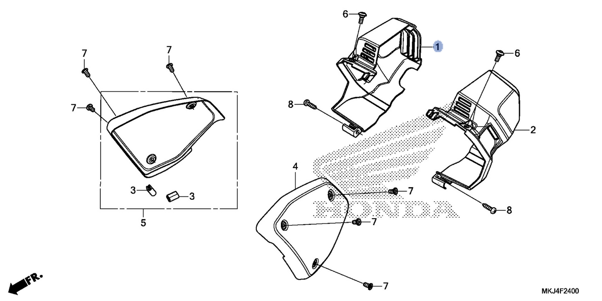 Honda OEM part 17300-MKJ-D00