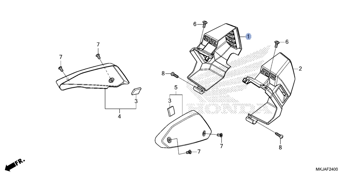 Honda OEM part 17300-MKJ-E50