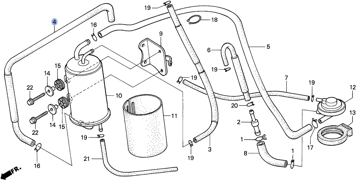 Honda OEM part 17306-MY6-680