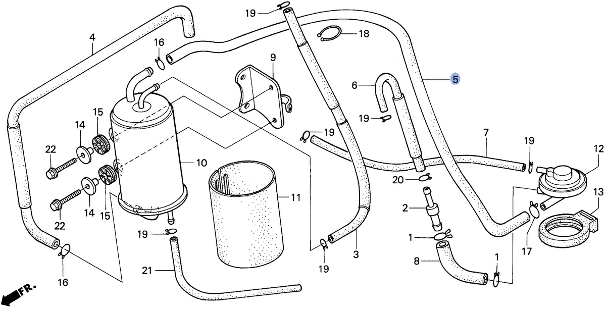 Honda OEM part 17308-MY6-680