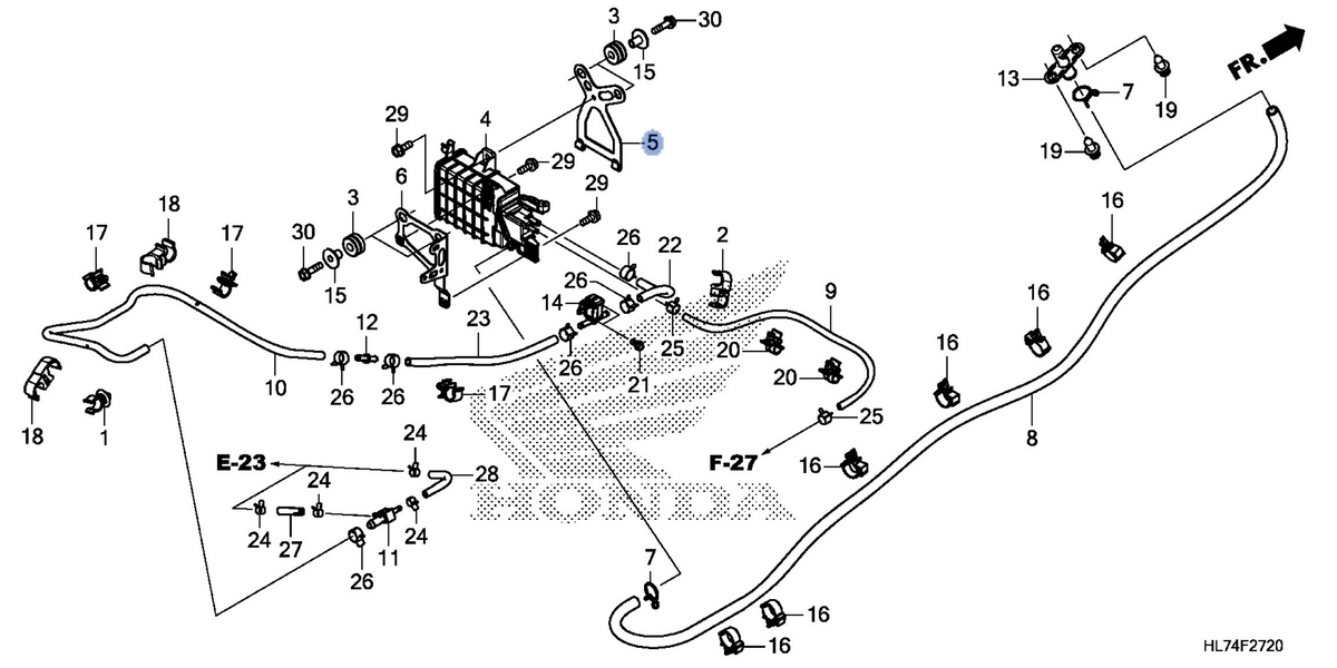 Honda OEM part 17315-HL7-A20