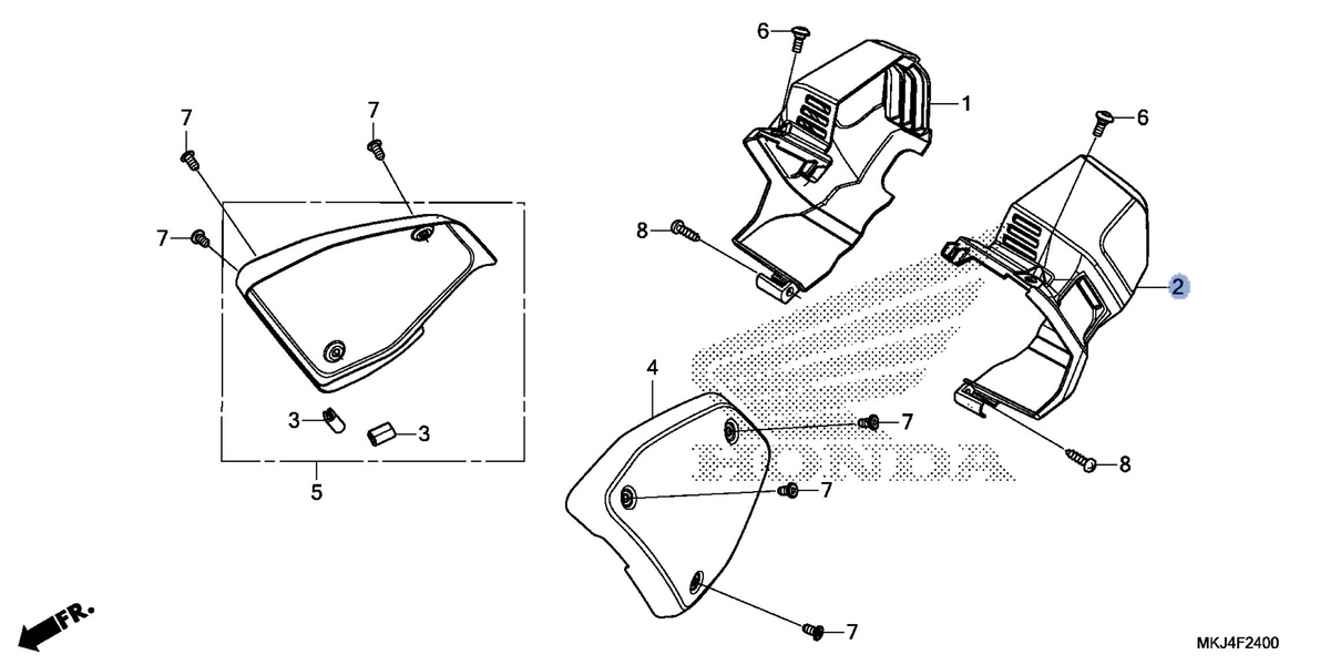 Honda OEM part 17350-MKJ-D00