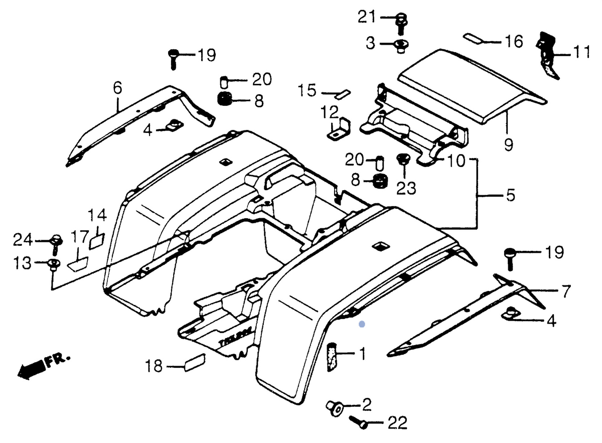 Honda OEM part 17358-VM4-000