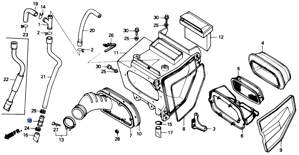 Honda OEM part 17359-KT1-780