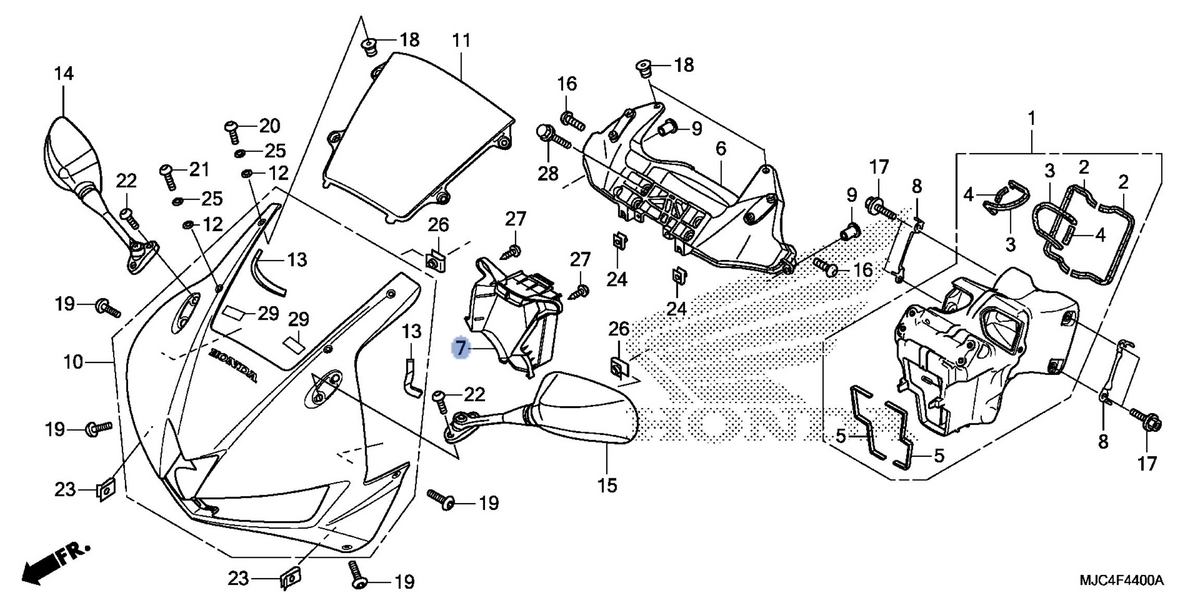 Honda OEM part 17360-MJC-A00