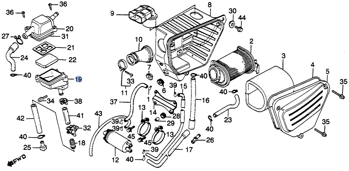 Honda OEM part 17361-471-760