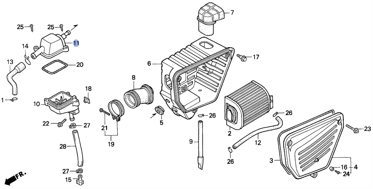 Honda OEM part 17362-KC2-650