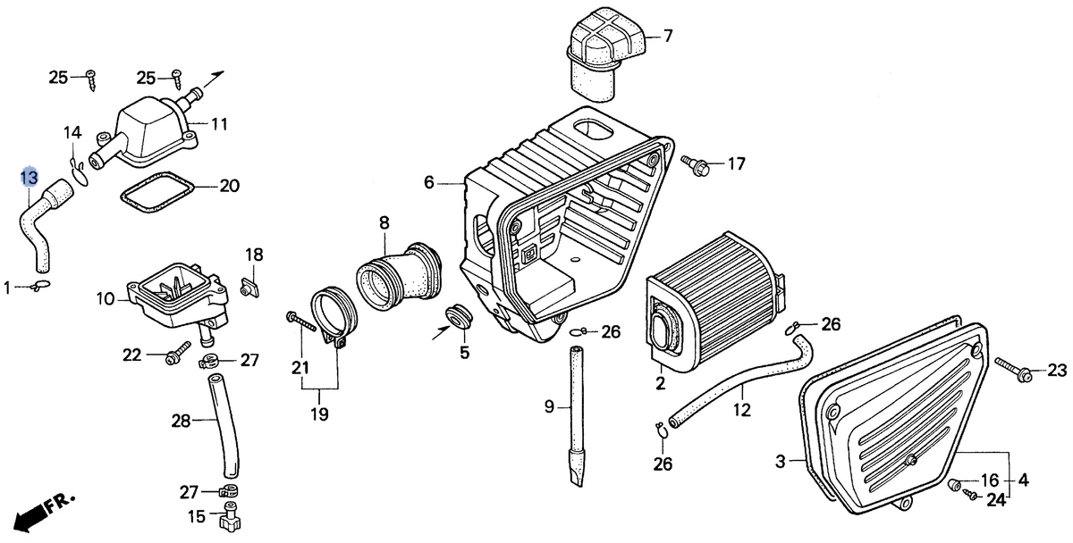 Honda OEM part 17368-KC2-650