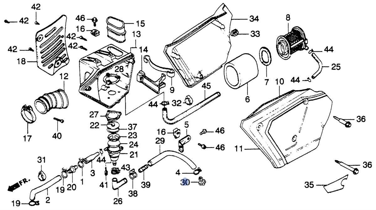 Honda OEM part 17370-382-870