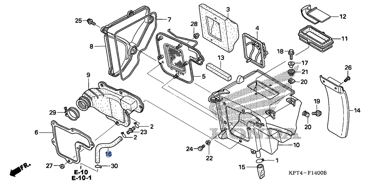 Honda OEM part 17371-KPT-A00