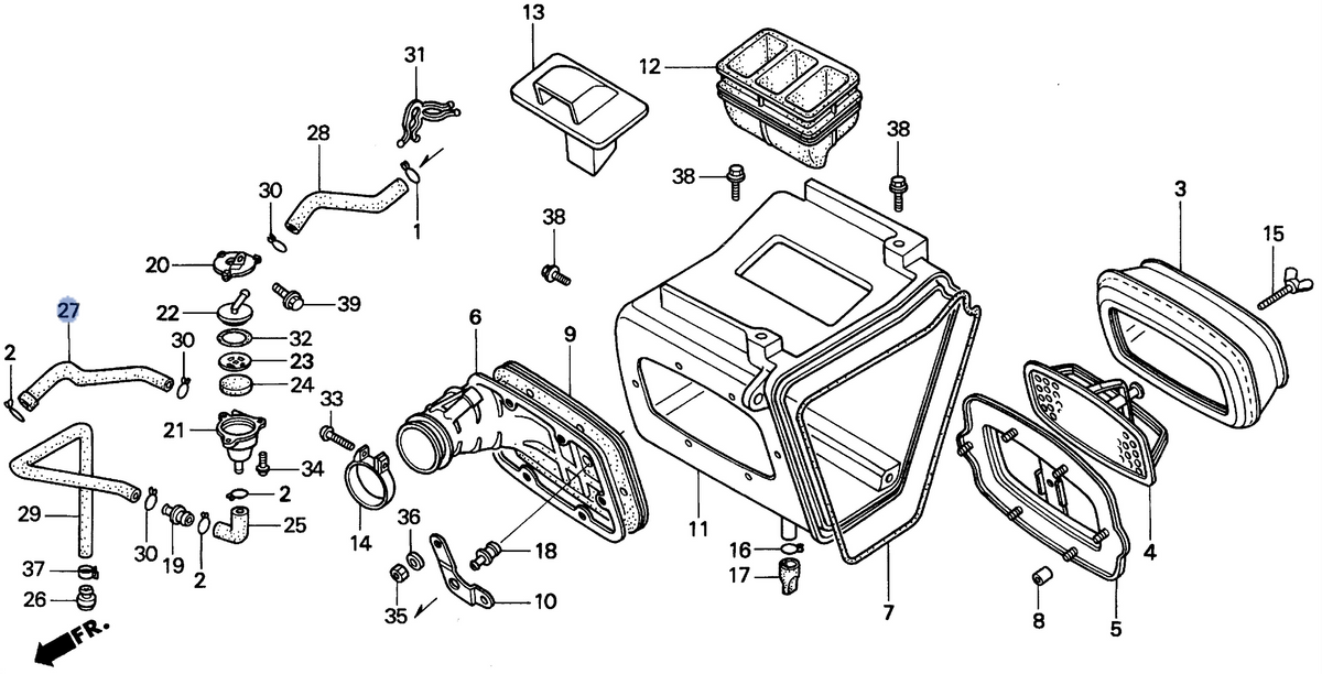 Honda OEM part 17371-KT0-L00