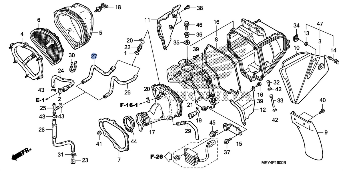 Honda OEM part 17374-MEY-A20
