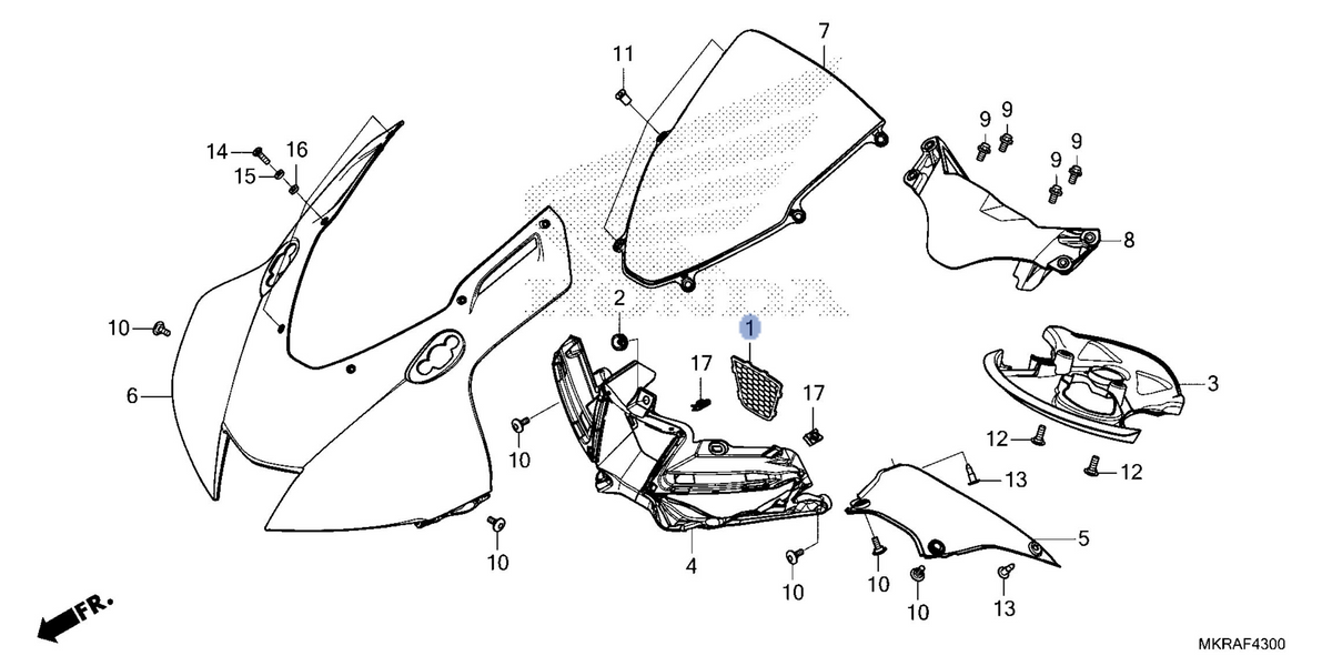 Honda OEM part 17380-MKR-A30