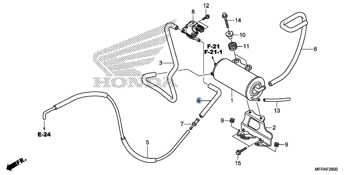 Honda OEM part 17413-MFR-770