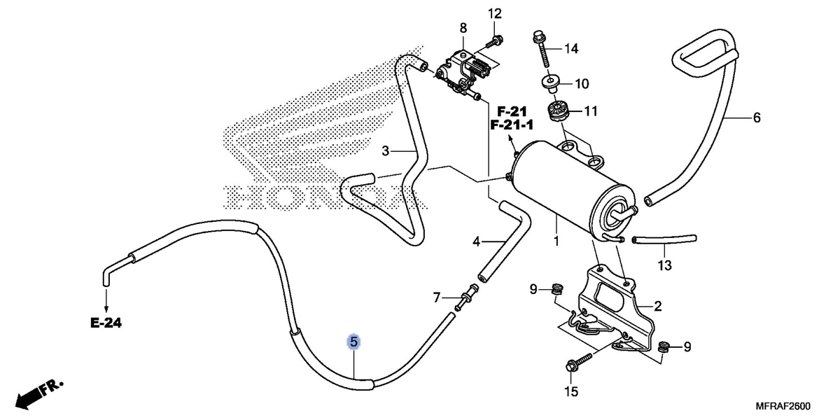 Honda OEM part 17414-MFR-770