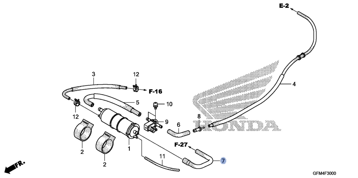 Honda OEM part 17416-GFM-K00