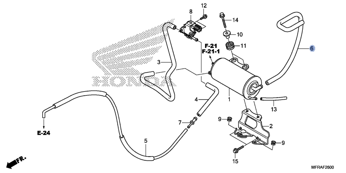 Honda OEM part 17416-MFR-770