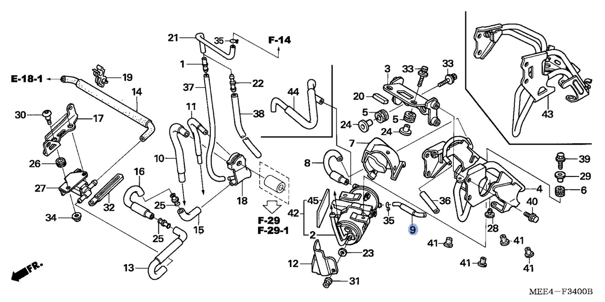 Honda OEM part 17422-MEE-770