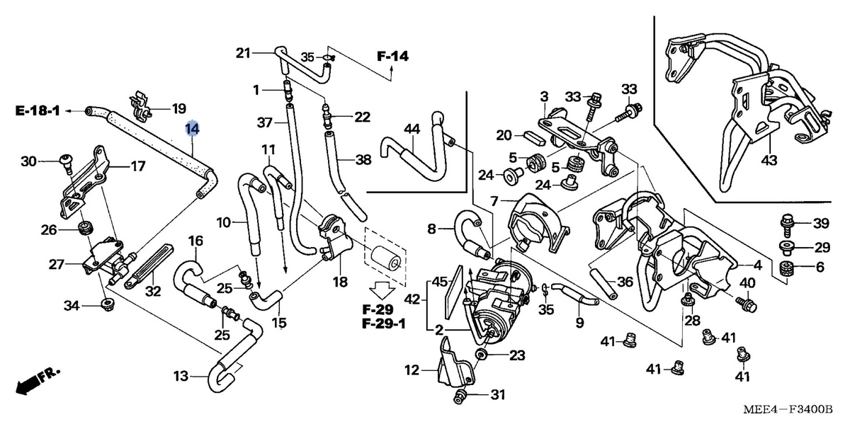 Honda OEM part 17427-MEE-770