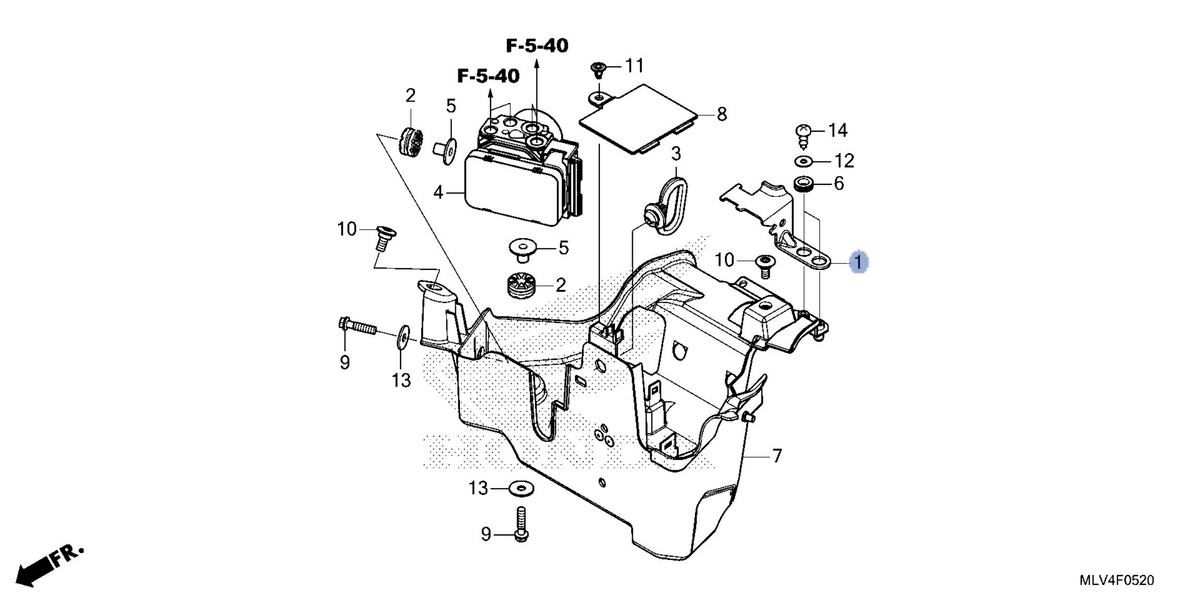 Honda OEM part 17430-MLV-J00