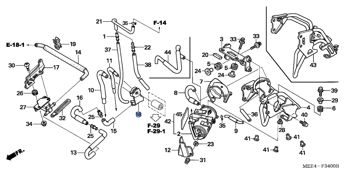 Honda OEM part 17432-MEE-770