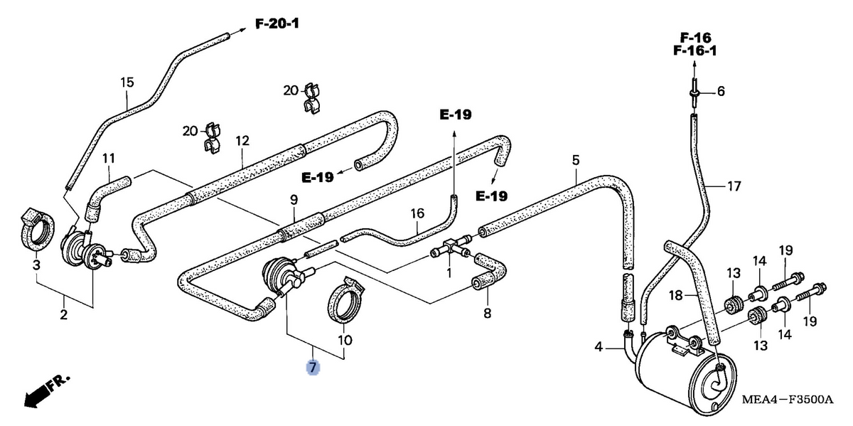 Honda OEM part 17440-MEA-770