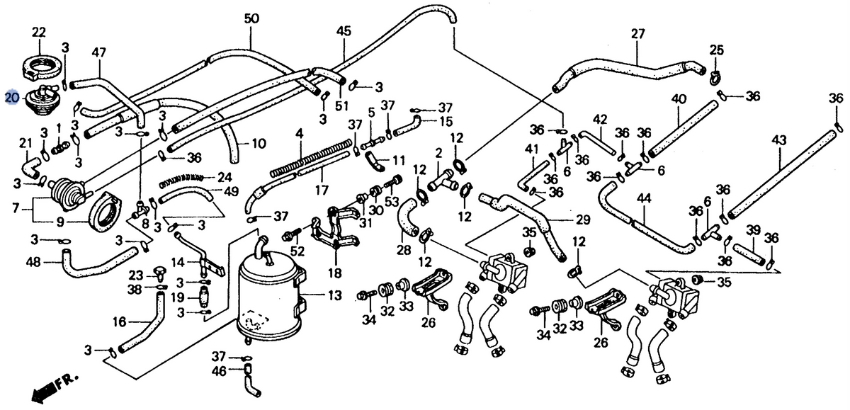 Honda OEM part 17440-MS2-721