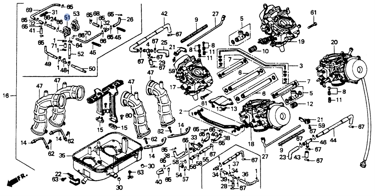 Honda OEM part 17440-MT3-730