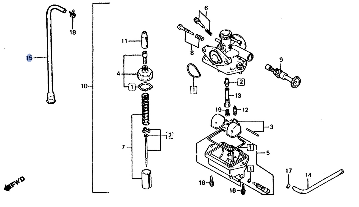 Honda OEM part 17504-147-010