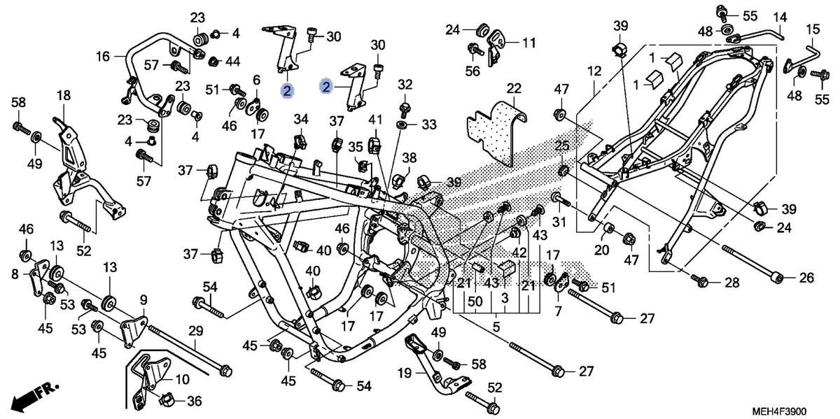 Honda OEM part 17505-MEH-000