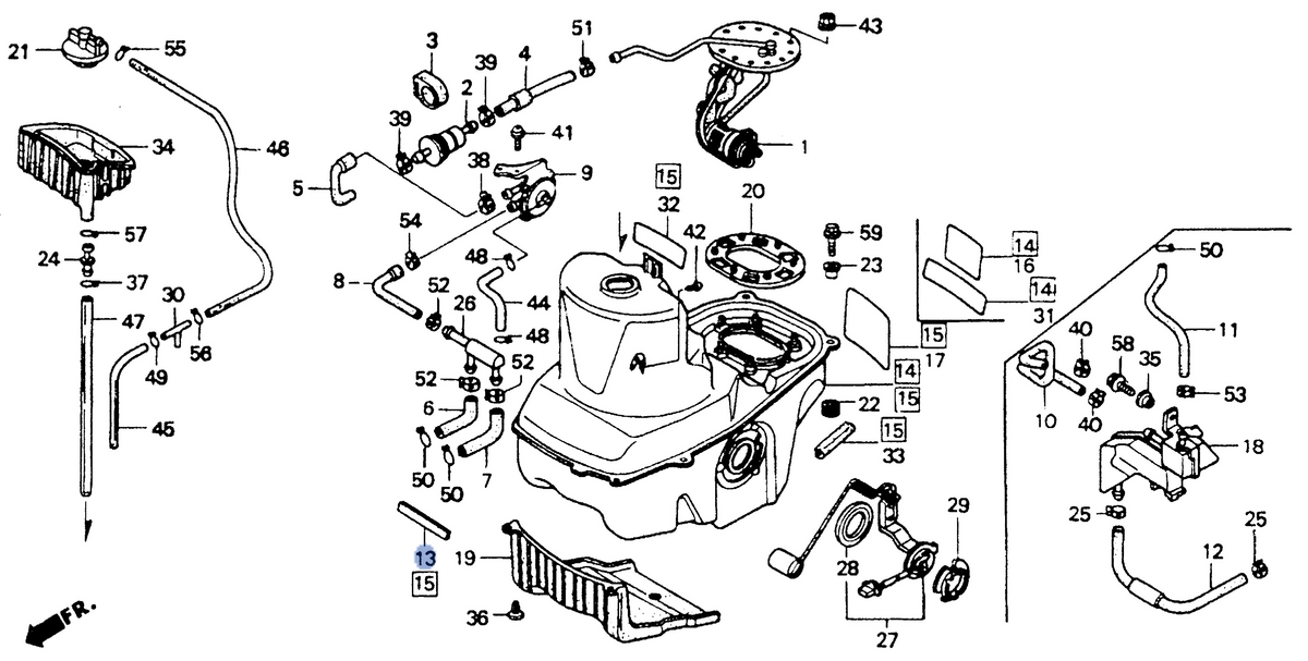 Honda OEM part 17509-MN5-000