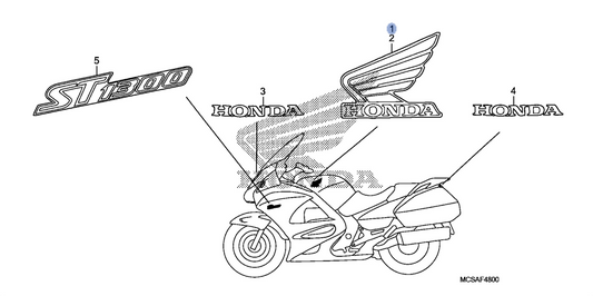 Honda OEM part 17511-MCS-D70ZA