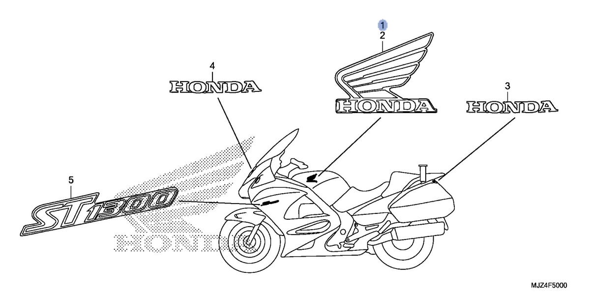 Honda OEM part 17511-MCS-G01ZD