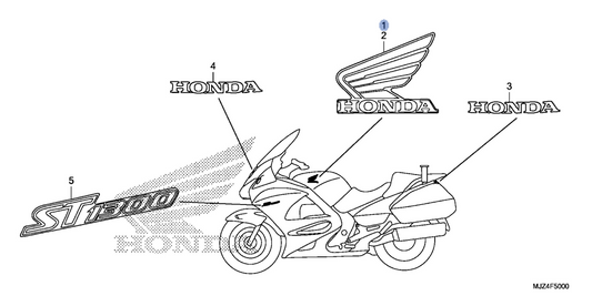 Honda OEM part 17511-MCS-G01ZD
