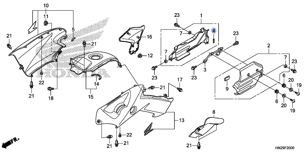 Honda OEM part 17511-MR1-300