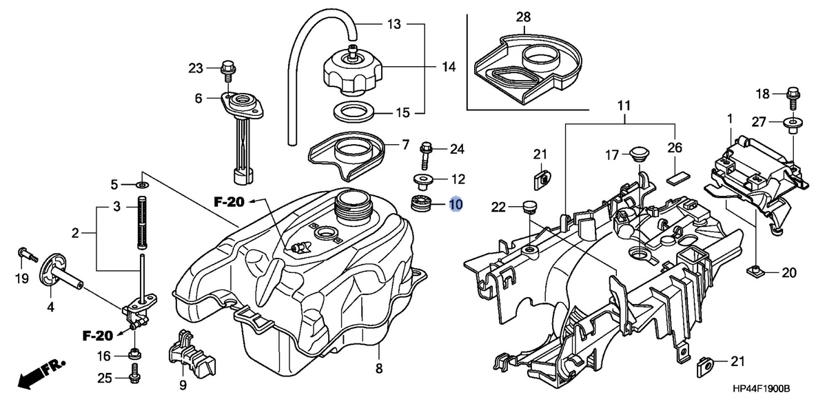 Honda OEM part 17512-HP5-600