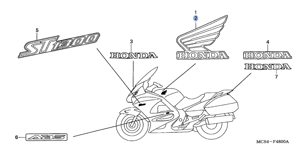 Honda OEM part 17512-MCS-760ZB