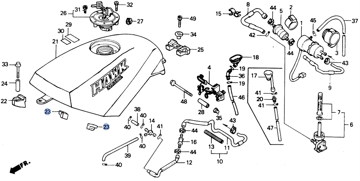 Honda OEM part 17512-MN8-000
