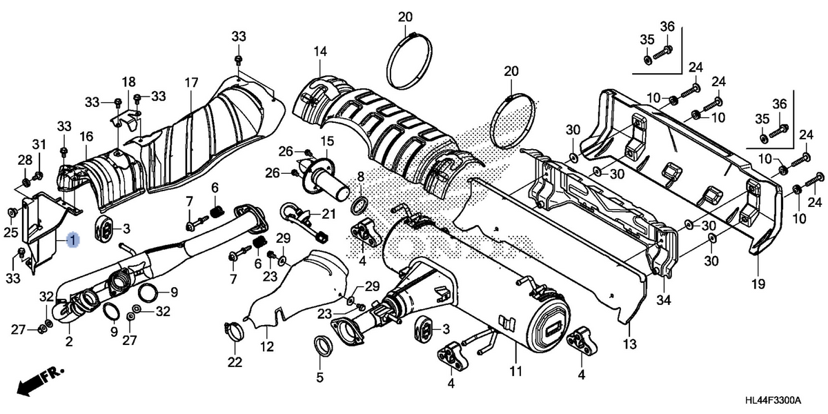 Honda OEM part 17515-HL4-A00