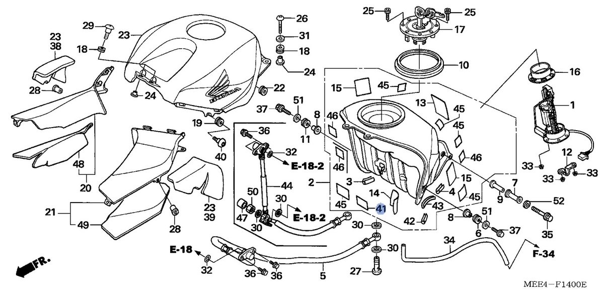 Honda OEM part 17515-MEG-300