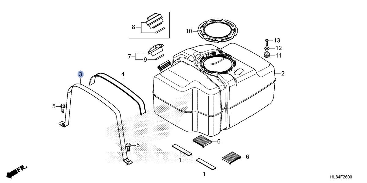 Honda OEM part 17516-HL8-A10