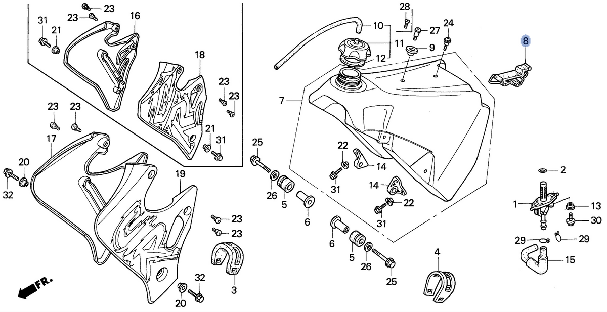 Honda OEM part 17516-MAC-680